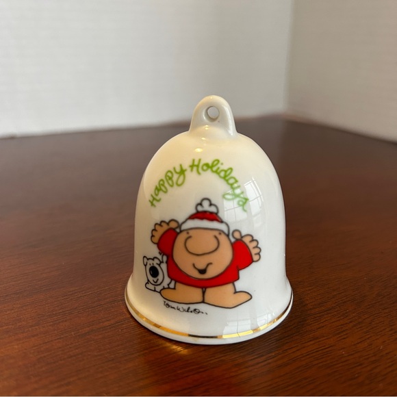 Vintage Ziggy Figure/Statue & Ziggy Christmas Ornament/Bell - Picture 13 of 16